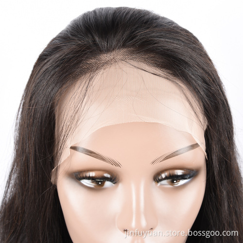 wholesale cuticle aligned cheap remy natural full lace silk raw brazilian indian peruvian hair wigs for black women